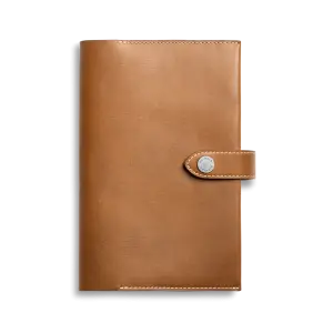 Shinola Medium Snap Journal Cover - Tan Vachetta