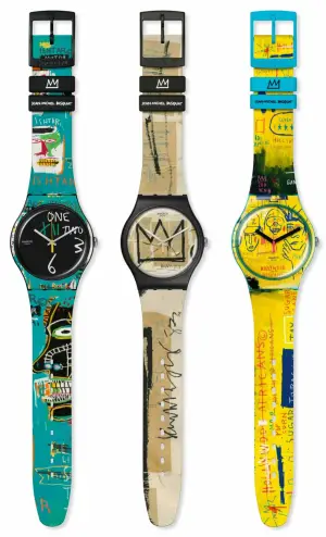 Swatch Jean-Michel Basquiat Triptych