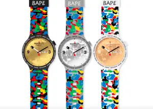 Swatch BAPE x Swatch Big Bold