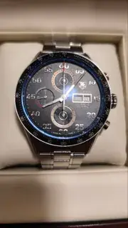 TAG Heuer TAG Heuer Carrera CV2A10.BA0796 43mm Stainless steel Black