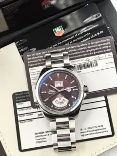 TAG Heuer TAG Heuer Carrera WAV5113 43mm Stainless steel Brown