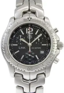 TAG Heuer TAG Heuer Link CT1111A 41mm Stainless steel Black