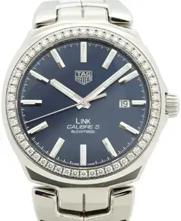 TAG Heuer TAG Heuer Link WBC2113 41mm Stainless steel Blue