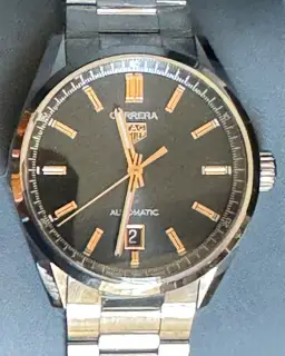 TAG Heuer TAG Heuer Carrera WBN2113.BA0639 39mm Stainless steel Black