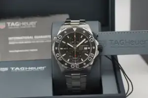 TAG Heuer TAG Heuer Aquaracer CAJ2112 44mm Stainless steel Black