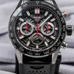 TAG Heuer TAG Heuer Carrera CBG2A10.FT6168 45mm Stainless steel Black