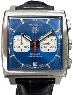 TAG Heuer TAG Heuer Monaco CW2113-0 46mm Stainless steel Blue