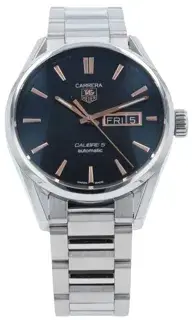 TAG Heuer TAG Heuer Carrera WAR201C 41mm Stainless steel Black