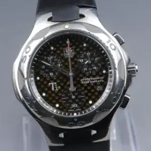 TAG Heuer TAG Heuer Kirium CL1181 39mm Stainless steel Black