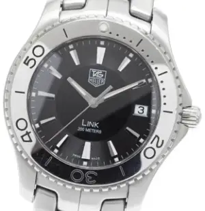 TAG Heuer TAG Heuer Link Quartz WJ1110 0 38mm Stainless steel Black