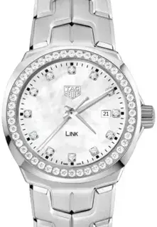 TAG Heuer TAG Heuer Link WBC1316.BA0600 32mm Stainless steel White