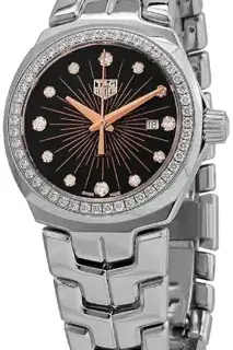 TAG Heuer TAG Heuer Link WBC131G.BA0649 32mm Stainless steel Black