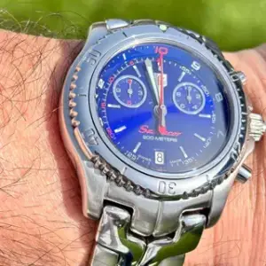 TAG Heuer TAG Heuer Link Quartz CT1115 41mm Stainless steel Blue