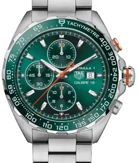 TAG Heuer TAG Heuer Formula 1 CAZ201H.BA0876 44mm Stainless steel Green
