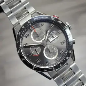 TAG Heuer TAG Heuer Carrera CV2A1U.BA0738 43mm Ceramic and Stainless steel Gray