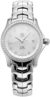 TAG Heuer TAG Heuer Link WJF1319.BA0572 27mm Stainless steel White