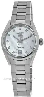 TAG Heuer TAG Heuer Carrera WBN2412.BA0621 29mm Stainless steel White