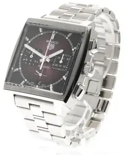 TAG Heuer TAG Heuer Monaco CBL2118 39mm Stainless steel Purple