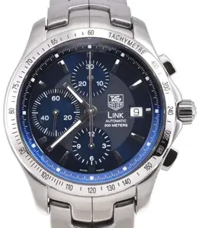 TAG Heuer TAG Heuer Link CJF2114.BA0576 42mm Stainless steel Dark Blue