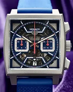 TAG Heuer TAG Heuer Monaco CBL2182.FT6235 39mm Titanium Blue