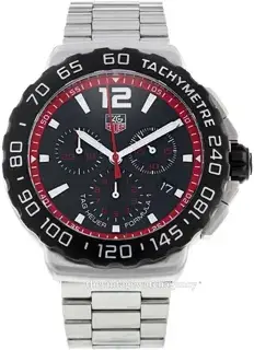 TAG Heuer TAG Heuer Formula 1 CAU1116.BA0858 42mm Stainless steel Black