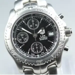 TAG Heuer TAG Heuer Link CT2111 41mm Stainless steel Black