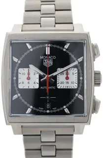 TAG Heuer TAG Heuer Monaco CBL2113 39mm Stainless steel Black