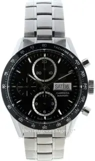 TAG Heuer TAG Heuer Carrera CV201AG.BA0725 41mm Stainless steel Black