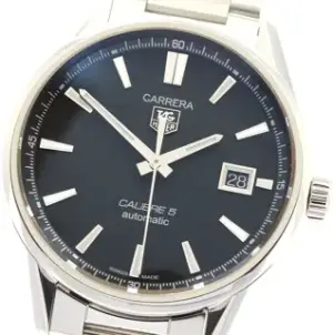 TAG Heuer TAG Heuer Carrera War211A-1 39mm Stainless steel Black