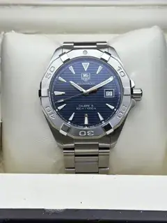 TAG Heuer TAG Heuer Aquaracer WAY2112.BA0910 40.5mm Stainless steel Blue