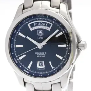 TAG Heuer TAG Heuer Link WJF2010 42mm Stainless steel Black
