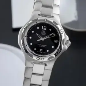 TAG Heuer TAG Heuer Kirium WL111D 38mm Stainless steel Black