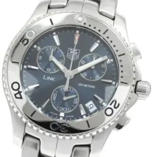 TAG Heuer TAG Heuer Link CJ1112 42mm Stainless steel Dark Blue