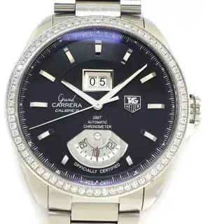 TAG Heuer TAG Heuer Grand Carrera WAV5115/BA0901 43mm Stainless steel Black