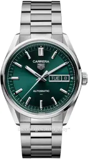 TAG Heuer TAG Heuer Carrera WDA2115.BA0043 41mm Stainless steel Green