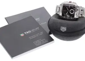 TAG Heuer TAG Heuer Monaco CAL2110 41mm Stainless steel Black