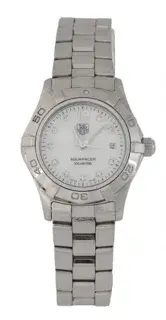 TAG Heuer TAG Heuer Aquaracer WAF1415 27mm Stainless steel White