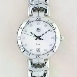 TAG Heuer TAG Heuer Link Lady WAT1315.BA0956 34.5mm Stainless steel White
