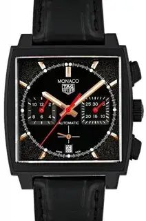 TAG Heuer TAG Heuer Monaco CBL2180.FC6497 39mm Titanium and DLC Black