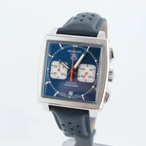 TAG Heuer TAG Heuer Monaco CW2113 38mm Stainless steel Blue