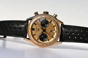 TAG Heuer Carrera Chronograph Glassbox Gold