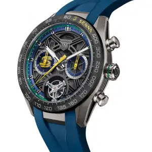 TAG Heuer Carrera Chronograph Tourbillon × Senna