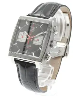 TAG Heuer TAG Heuer Monaco CAW2114 39mm Stainless steel Black