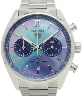 TAG Heuer TAG Heuer Carrera CBN201E 42mm Stainless steel Blue