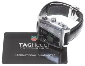 TAG Heuer TAG Heuer Monaco CAW2117 39mm Stainless steel Black