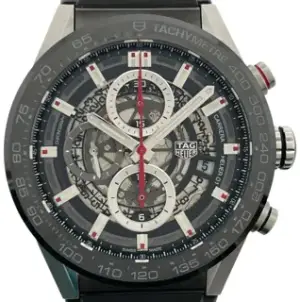 TAG Heuer TAG Heuer Carrera CAR201V.FT6046 43mm Ceramic and Stainless steel Skeletonized