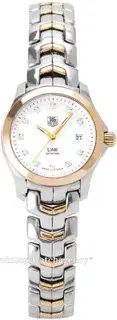 TAG Heuer TAG Heuer Link WJF1353.BB0581 27mm Yellow gold and Stainless steel White