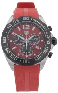 TAG Heuer TAG Heuer Formula 1 CAZ101AN 43mm Stainless steel Red