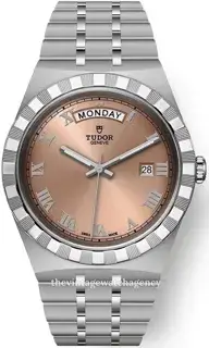 Tudor Tudor Royal M28600-0009 41mm Stainless steel Salmon