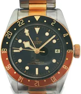 Tudor Tudor Black Bay GMT 79833MN 41mm Yellow gold and Stainless steel Black